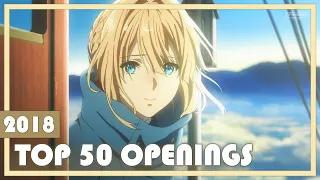 Top 50 Anime Openings of 2018