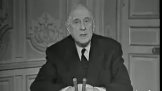 De Gaulle - Voeux du 31 décembre 1968