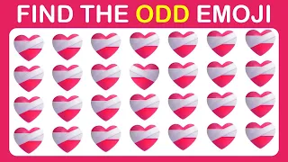 How Good Are Your Eyes? | Find the ODD Emoji Out