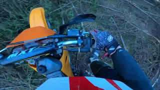 Moto enduro / KTM 250 exc 1997