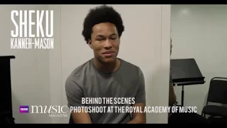 Sheku takes us behind the scenes at his photoshoot for BBC Music Magazine