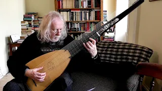 Introduction to the Théorbe de Pièces - French theorbo for solo pieces - music by Pinel