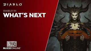 BlizzConline 2021 - Diablo IV: What's Next