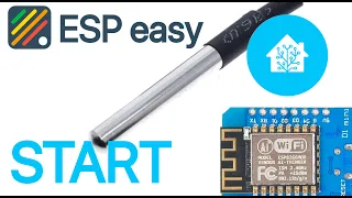 [HA] ESPeasy start jak zacząć, instalacja - ESP8266 + DS18B20 + Home Asisstant - monitor temperatury