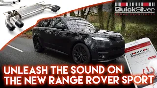 Unleash the sound on the new Range Rover Sport with a QuickSilver Sound Architect Sport Exhaust ...