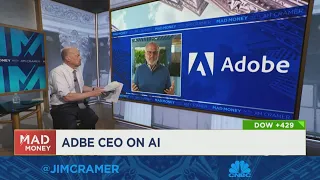 Adobe CEO Shantanu Narayen says A.I. is 'going to make people so much more productive'