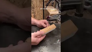 Cutting a 3D ornament on my Dewalt788 scrollsaw