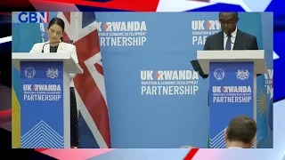 Home Secretary Priti Patel hold a press conference on asylum deal in Rwanda | Watch live