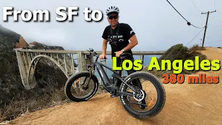 From San Francisco to LA on electric bike - Himiway Long Range Challenge!