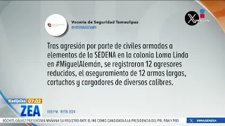 Enfrentamiento entre militares y sicarios deja 12 abatidos en Tamaulipas | Noticias con Paco Zea