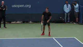 LIVE US Open Tennis 2017: Roger Federer Practice