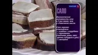 Сало - польза и вред. Мифы и факты про сало, состав и полезные свойства