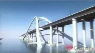 The Qatar & Bahrain Friendship Bridge