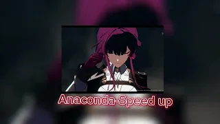 Anaconda-Speed up (Nightcore) Reverb by nicki minaj #speedup #reverb #nightcore #honkaiimpact3rd
