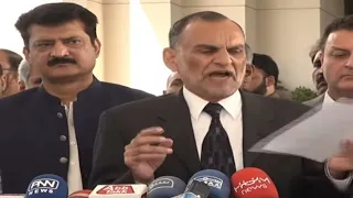 🔴 LIVE | PTI's Senior Leader Azam Khan's Swati Media Talk at Supreme Court of Pakistan