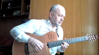 Танго Агония (Альфред Шнитке) на гитаре