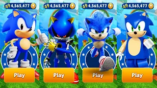 Sonic Dash - Movie Sonic vs LEGO Sonic vs Classic Sonic vs Metal Sonic vs All Bosses Zazz Eggman