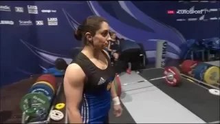 2016 European Weightlifting Women's 69 kg