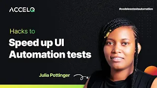 Hacks to Speed up UI Automation tests