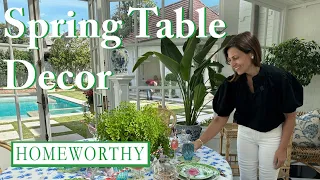 SET 3 SPRING TABLES | Inside Courtney Petit's Jaw-dropping China Closet