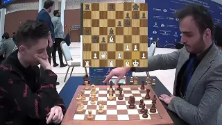 Daniil Dubov (2763) vs Amin Tabatabaei (2573) - FIDE World Blitz 2023