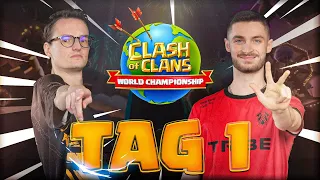 WELTMEISTERSCHAFT TAG 1 | Clash of Clans (deutsch)