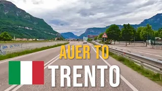 Driving in Italy🇮🇹 from Auer to Trento in May 2023.