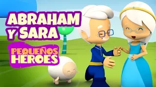 HISTORIAS DE LA BIBLIA PARA NIÑOS 📖🤰🏻- ABRAHAM Y SARA | PEQUEÑOS HEROES