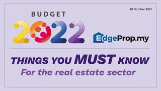 What you MUST know about Budget 2021: For the real estate sector