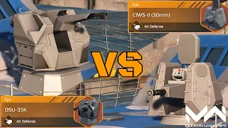 CIWS-II (30mm) VS OSU-35K | Epic Air Defense Comparison | Modern Warships