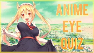 Anime Character Eye Quiz - 40 Characters