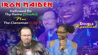 Iron Maiden - Hallowed Be Thy Name (studio) PLUS The Clansman (Live in Florida 2019) REACTIONS!!!