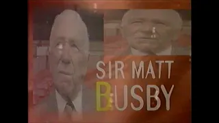 The A-Z of Man Utd......M is for Matt Busby