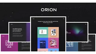 Orion – Digital Agency PSD Template | Themeforest Website Templates and Themes