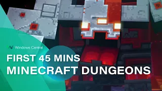 Minecraft Dungeons (Beta) Gameplay: The first 45 minutes