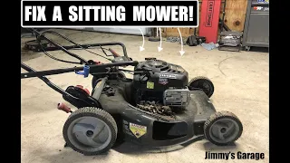 How to Fix A Lawn Mower That's Been Sitting For Years!