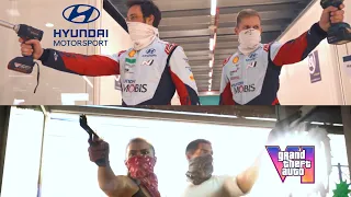 GTA 6 vs. Hyundai Motorsport | Funny trailer recreation comparison side by side