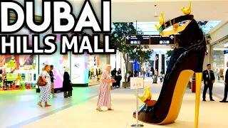 DUBAI Hills Mall |4K| Newest Shopping Mall in Dubai 🇦🇪 2023