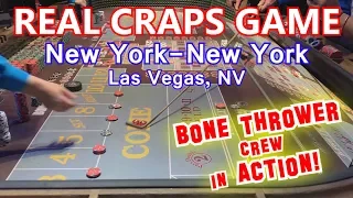 CRAPLESS CRAPS! - Live Craps Game #27 - New York-New York, Las Vegas, NV - Inside the Casino
