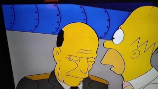 Homer Tells Col Klink about Kinch's radio