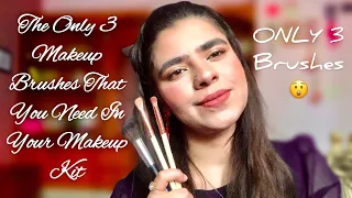 BEGINNERS GUIDE TO MAKEUP BRUSHES (DON’T WASTE YOUR MONEY) | Only Brushes You Need & Their Uses