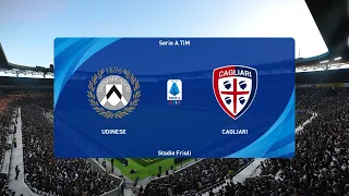Udinese vs Cagliari - Stadio Friuli | 03/04/2022 | PES 2021 Gameplay