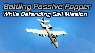 GTA Online: Battling a Passive Popper While Defending a Sell Mission Part 1