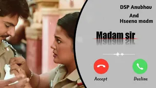 Madam sir ringtone || DSP Anubhav and Haseena malik madam sir  romantic ringtone