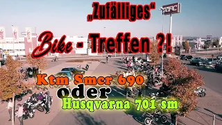 Bidi´s "zufälliges" Biketreffen  // Husqvarna 701 vs. Ktm 690 Smcr - Meinung ?!