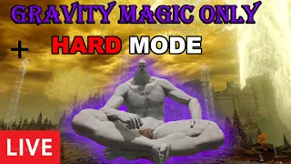 Can You Beat Elden Ring with Only Gravity Magic on HARD MODE?