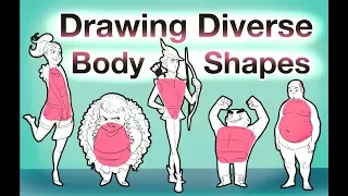 Drawing More Diverse Body Shapes in Any Style - Art Tutorial