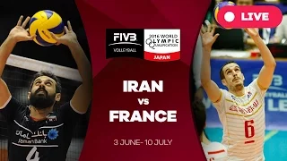 Iran v France - 2016 Men's World Olympic Qualification Tournament