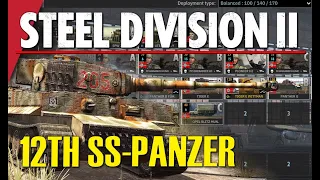 12th SS-Panzer "Hitlerjugend"! Steel Division 2 Battlegroup First Look (Tribute to D-Day DLC)