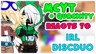 // MCYTs + Quackity reacts to my favorite duos // Part 1 // DiscDuo // Short like Quackity //